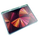 Stand Tablet Case etui Smart Cover pokrowiec na iPad Pro 11'' 2021 z funkcją podstawki granatowy