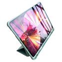 Stand Tablet Case etui Smart Cover pokrowiec na iPad Pro 12.9'' 2021 z funkcją podstawki różowy