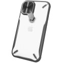 Nillkin Cyclops Case wytrzymałe etui z osłoną na aparat i składaną podstawką iPhone 13 Pro Max czarny