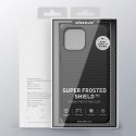 Nillkin Super Frosted Shield wzmocnione etui pokrowiec iPhone 13 Pro Max niebieski