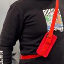 Rope case żelowe etui ze smyczą łańcuszkiem torebka smycz iPhone 8 Plus / iPhone 7 Plus niebieski