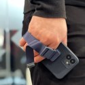 Rope case żelowe etui ze smyczą łańcuszkiem torebka smycz iPhone 11 Pro Max czarny