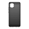 Carbon Case elastyczne etui pokrowiec Samsung A03S EU (166.5) czarny