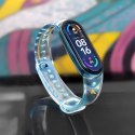 Zamienna silikonowa opaska pasek bransoleta bransoletka do Xiaomi Mi Band 6 / 5 niebieski