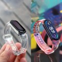 Zamienna silikonowa opaska pasek bransoleta bransoletka do Xiaomi Mi Band 6 / 5 niebieski