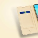 Dux Ducis Skin Pro kabura etui pokrowiec z klapką Xiaomi Redmi 10 złoty