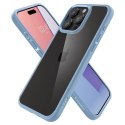 Etui Spigen Crystal Hybrid na iPhone 15 Pro Max - przezroczysto-niebieskie