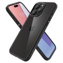 Etui Spigen Crystal Hybrid na iPhone 15 Pro - czarne