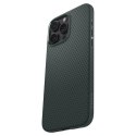 Etui Spigen Liquid Air na iPhone 15 Pro - ciemnozielone