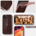 Etui Spigen Liquid Crystal Glitter na iPhone 15 Plus - różowo-przezroczyste