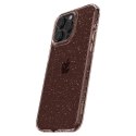 Etui Spigen Liquid Crystal Glitter na iPhone 15 Pro Max - różowo-przezroczyste