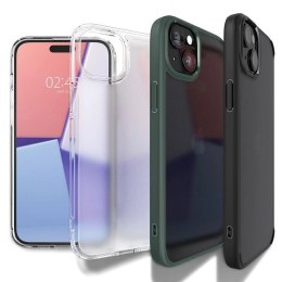 Etui Spigen Ultra Hybrid na iPhone 15 Plus - ciemnoniebieskie