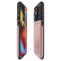 Etui Spigen Slim Armor CS na iPhone 15 Pro Max - różowe