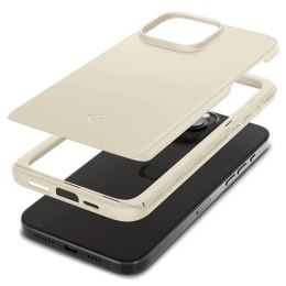 Etui Spigen Thin Fit na iPhone 15 Pro - beżowe