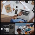 Etui Spigen Ultra Hybrid Mag z MagSafe na iPhone 15 Pro Max - złote