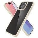 Etui Spigen Ultra Hybrid na iPhone 15 Pro Max - beżowe