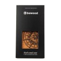 Etui Bewood Traveler Merbau drewniane na iPhone 15 Plus - jasnobrązowe