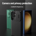 Etui Nillkin CamShield Pro pancerne z osłona na aparat do Samsung Galaxy S24 Ultra - czarne