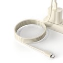 Kabel Dudao L7SCC USB-C - USB-C 100W 1m - beżowy