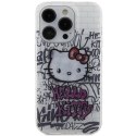 Etui Hello Kitty IML Kitty On Bricks Graffiti na iPhone 13 Pro Max - białe