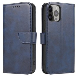 Etui Magnet Case do Samsung S24 Plus z klapką i portfelem - niebieskie