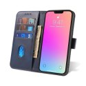 Etui Magnet Case do Samsung S24 z klapką i portfelem - niebieskie