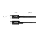 Kabel Ugreen US557 USB-C / USB-C PD 100W 1m - czarny