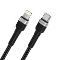 Kabel Wozinsky WNBCL1 Lightning / USB-C PD 30W 1 m - czarny