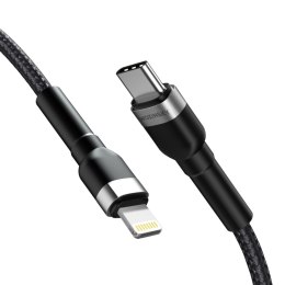 Kabel Wozinsky WNBCL2 Lightning / USB-C PD 30W 2 m - czarny