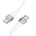 Kabel Wozinsky WSTCC2 USB-C / USB-C PD 65W 2 m - biały