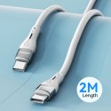 Kabel Wozinsky WSTCC2 USB-C / USB-C PD 65W 2 m - biały