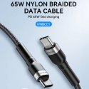 Kabel Wozinsky WNBCC1 USB-C / USB-C PD 65W 1 m - czarny