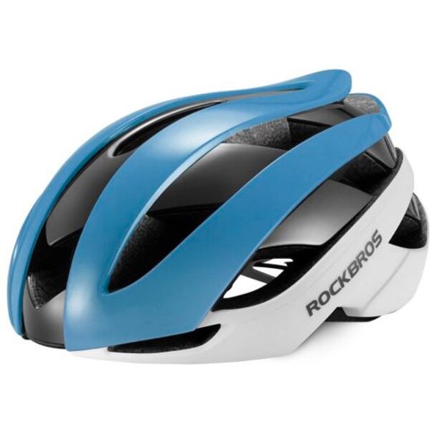 Kask rowerowy Rockbros 10110004003 rozmiar L - niebiesko-biały