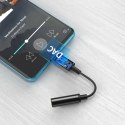 Przejściówka Choetech AUX003 USB-C / DC 3.5mm audio - czarna