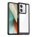 Etui Outer Space Case z żelową ramką do Xiaomi Redmi Note 13 Pro - czarne