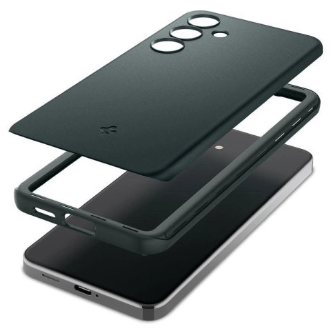 Etui Spigen Thin Fit na Samsung Galaxy S24 - ciemnozielone