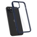 Etui Spigen Crystal Hybrid na iPhone 15 Plus - przezroczysto-niebieskie