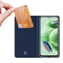 [PO ZWROCIE] Dux Ducis Skin Pro etui do Xiaomi Redmi Note 12 Pro+ pokrowiec z klapką portfel na kartę podstawka niebieskie