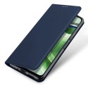 [PO ZWROCIE] Dux Ducis Skin Pro etui do Xiaomi Redmi Note 12 Pro+ pokrowiec z klapką portfel na kartę podstawka niebieskie