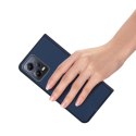 [PO ZWROCIE] Dux Ducis Skin Pro etui do Xiaomi Redmi Note 12 Pro+ pokrowiec z klapką portfel na kartę podstawka niebieskie