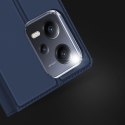 [PO ZWROCIE] Dux Ducis Skin Pro etui do Xiaomi Redmi Note 12 Pro+ pokrowiec z klapką portfel na kartę podstawka niebieskie