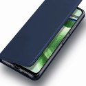 [PO ZWROCIE] Dux Ducis Skin Pro etui do Xiaomi Redmi Note 12 Pro+ pokrowiec z klapką portfel na kartę podstawka niebieskie