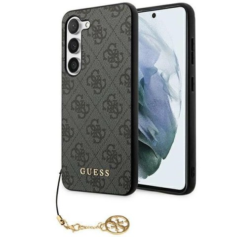 Etui Guess 4G Charms Collection na Samsung Galaxy A35 - czarne