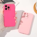 Silicone case etui Samsung Galaxy A54 5G silikonowy pokrowiec fioletowe