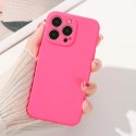 Silicone case etui Samsung Galaxy A54 5G silikonowy pokrowiec różowe