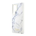 Guess Marble Collection - Case for Samsung Galaxy S23 Ultra (White)