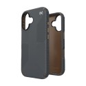 Speck Presidio2 Grip - Case for iPhone 16 (Charcoal Grey / Cool Bronze / White)