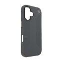 Speck Presidio2 Grip - Case for iPhone 16 (Charcoal Grey / Cool Bronze / White)