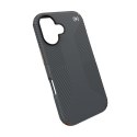 Speck Presidio2 Grip - Case for iPhone 16 (Charcoal Grey / Cool Bronze / White)