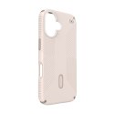 Speck Presidio2 Grip ClickLock & MagSafe - Case for iPhone 16 (Bleached Bone / Heirloom Gold / Hazel Brown)